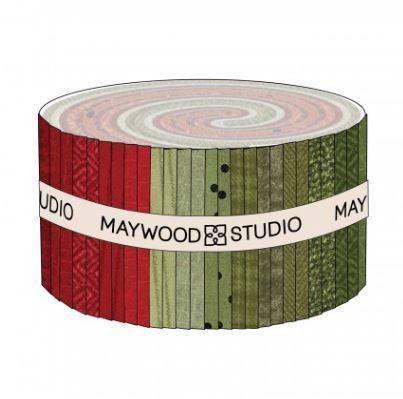 Holiday Warmth Woolies 2 1/2 Inch Strips From Maywood Studio