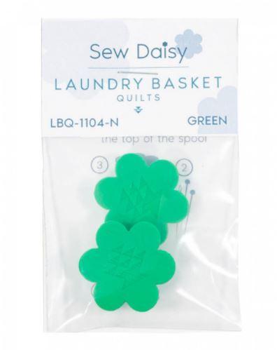 Sew Daisy Green  From Laundry Basket Quilts