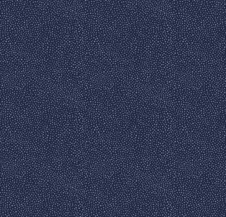 Morris & Co Kelmscott Seaweed Dot Navy For Free Spirit