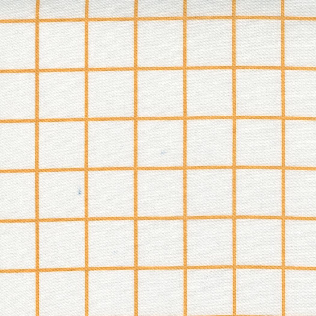 One Fine Day Grid Ivory Orange By Moda