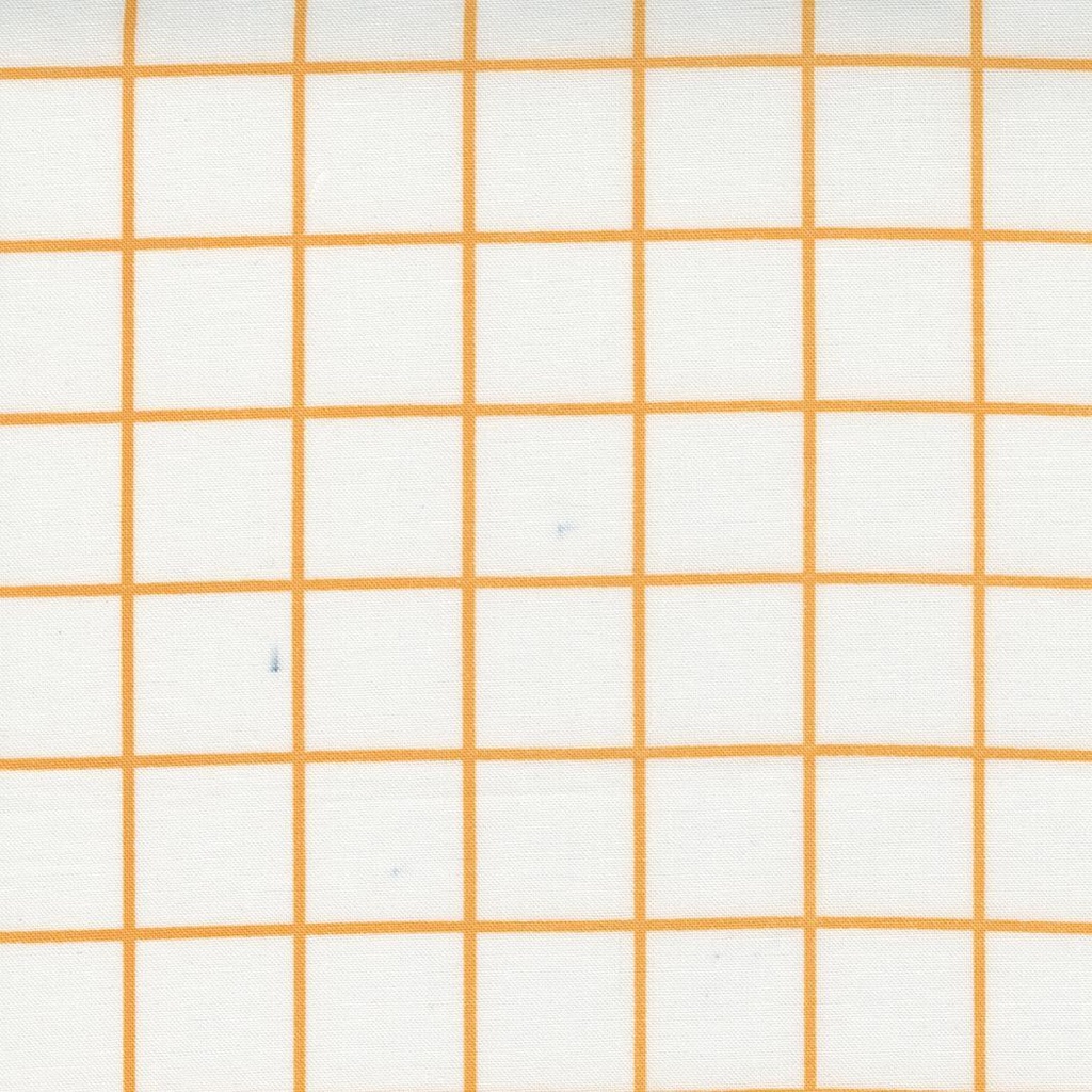 One Fine Day Grid Ivory Orange By Moda