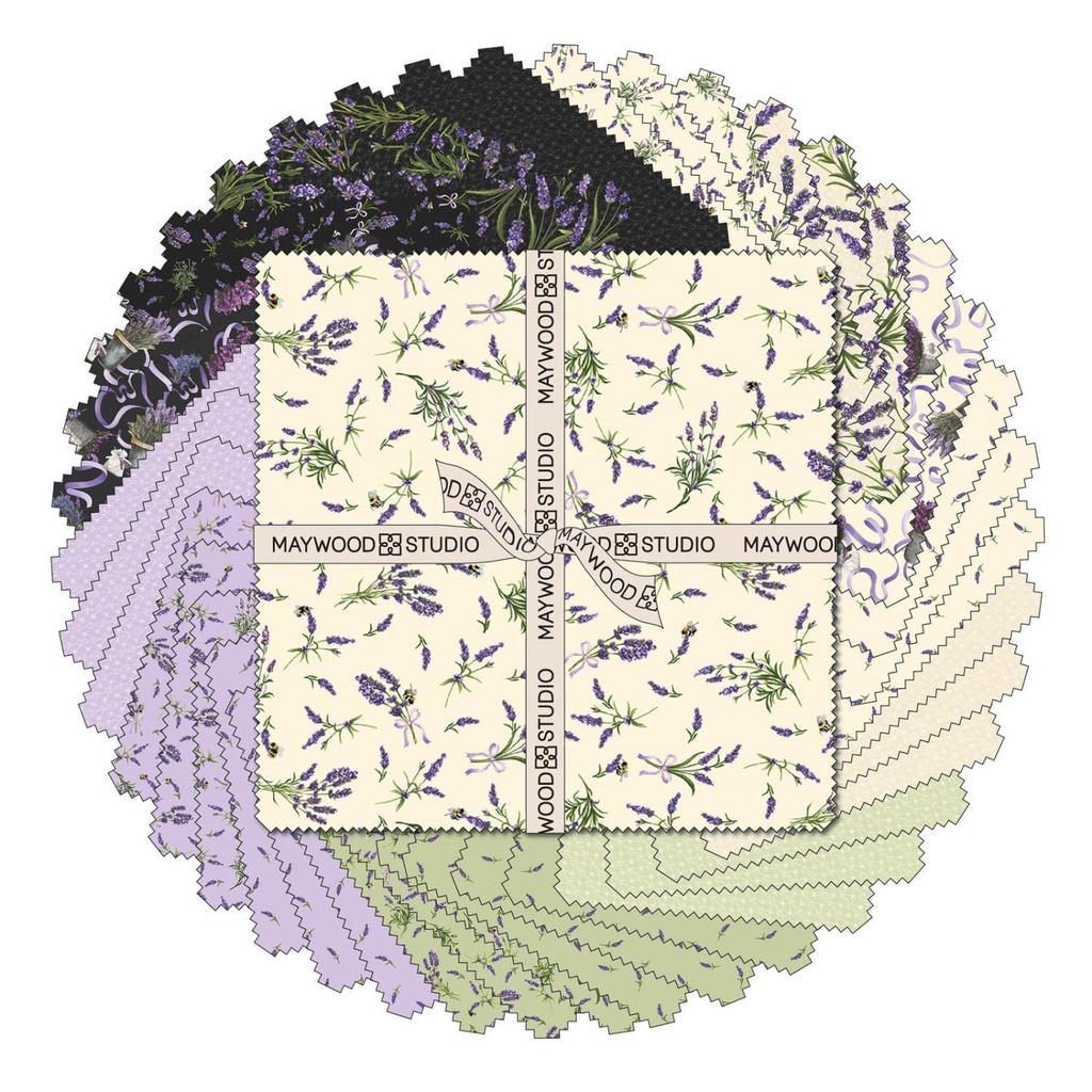 Lavender Sachet 10" SQ 42 pcs by Maywood Studio 