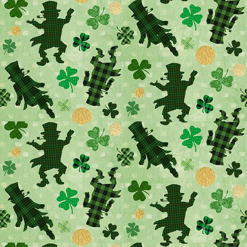 Hello Lucky Leprechaun Green From Henry Glass