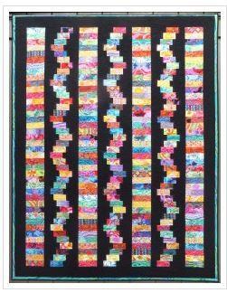 Kaffe Wiggles 1 Quilt Kit Featuring Kaffe Fassett Prism Fabrics From Free Spirit