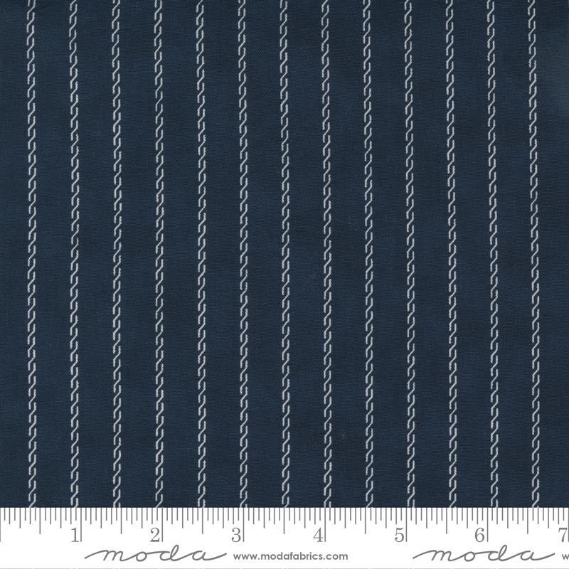 Starlight Gatherings Stripe Indigo  By Moda