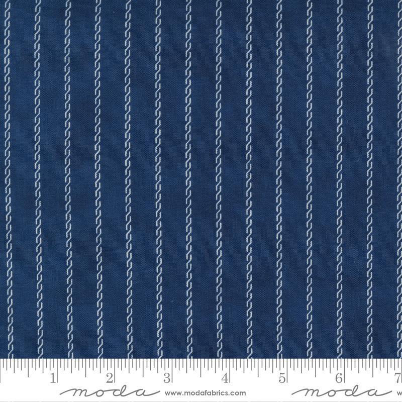 Starlight Gatherings Stripe Royal  By Moda