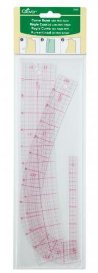 Curve Ruler With Mini Ruler From Clover