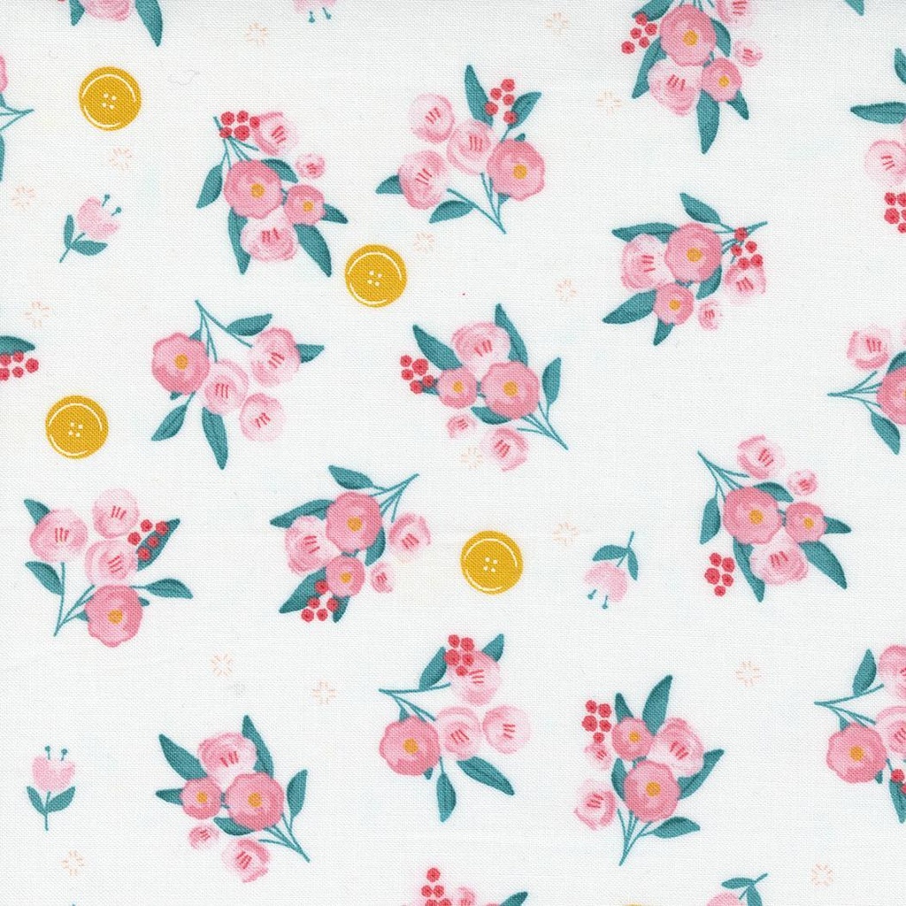 Sew Wonderful Floral Powder From Moda Fabrics