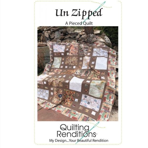 Unzipped Quilt Pattern from Quilting Renditions