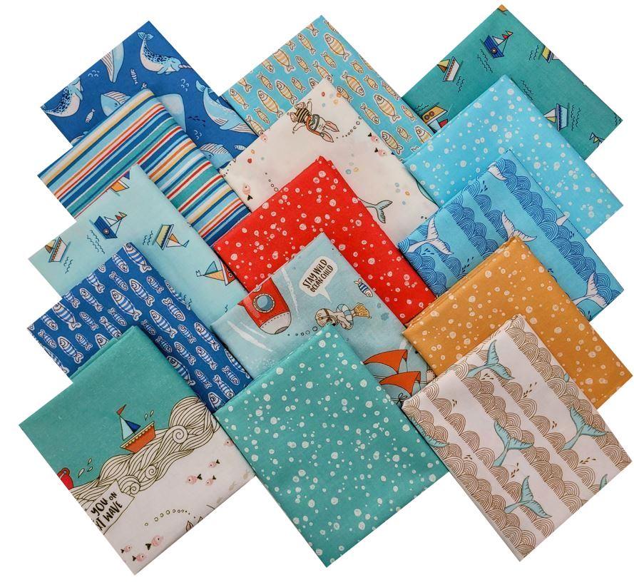 Make A Splash Fat Quarter Bundle From Michael Miller