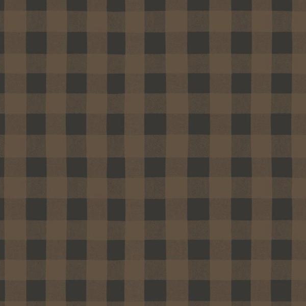 A Dog'S Life Buffalo Check Dark Caramel From Clothworks