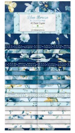  Blue Breeze 2.5" Strips From Wilmington Prints