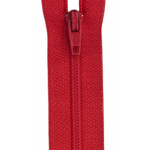 All-Purpose Polyester Coil Zipper 9In Atom Red By Coats & Clark