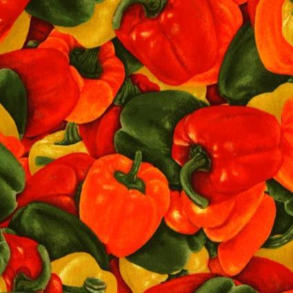 Market Place Bell Peppers By Oasis Fabrics