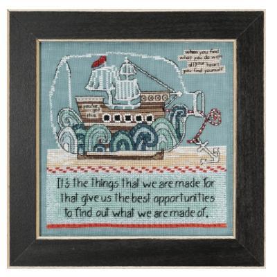 Made Of Cross Stitch Kit By Curly Girl Design From Mill Hill