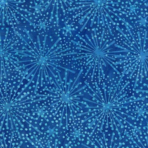 Island Batik Constellations Starburst Harbor Blue