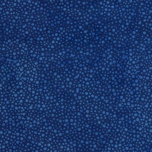 Island Batik Mini Dot Harbor Blue