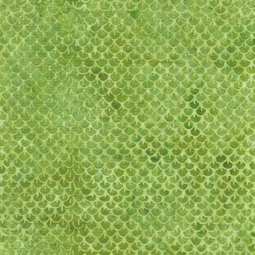 Island Batik Calm Lagoon Scales Pistachio