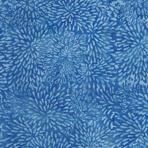 Petals Provence Small Petal French Blue Island Batik