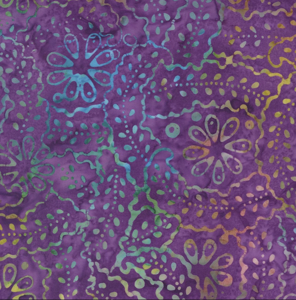 Bermuda Batiks Orchid Flowers By Moda