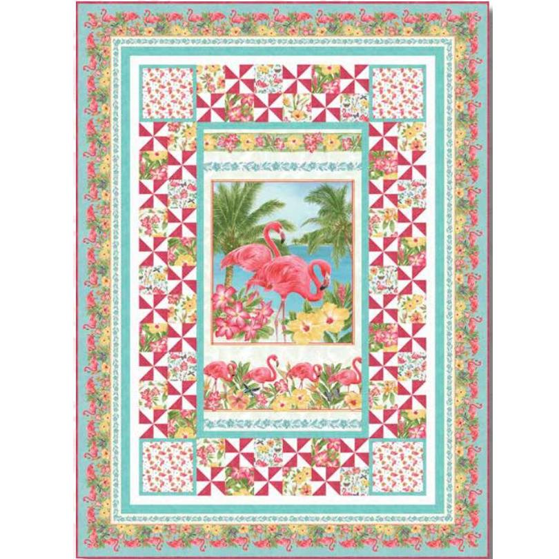 Pink Paradise Quilt Kit