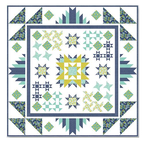 Morning Lights Quilt Kit From Moda