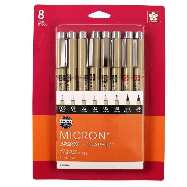 Pigma Micron Black Set