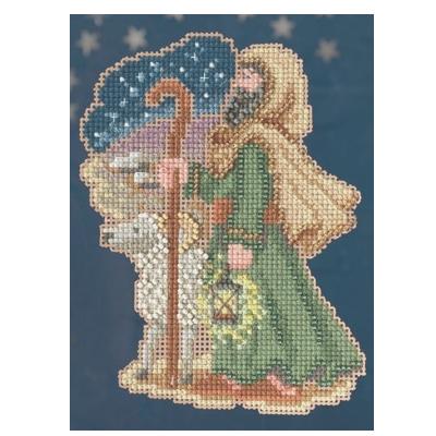 Nativity Trilogy Luke The Shepherd Beaded Cross Stitch Kit