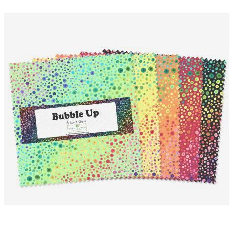 Bubble Up 5 Inch Squares From Wilmington Prints