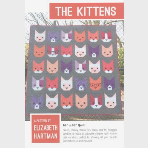 The Kittens Sampler Quilt Pattern by Elizabeth Hartman