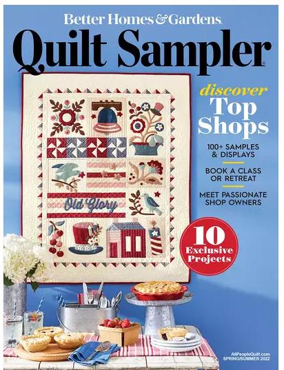 Quilt Sampler Magazine Spring 2022