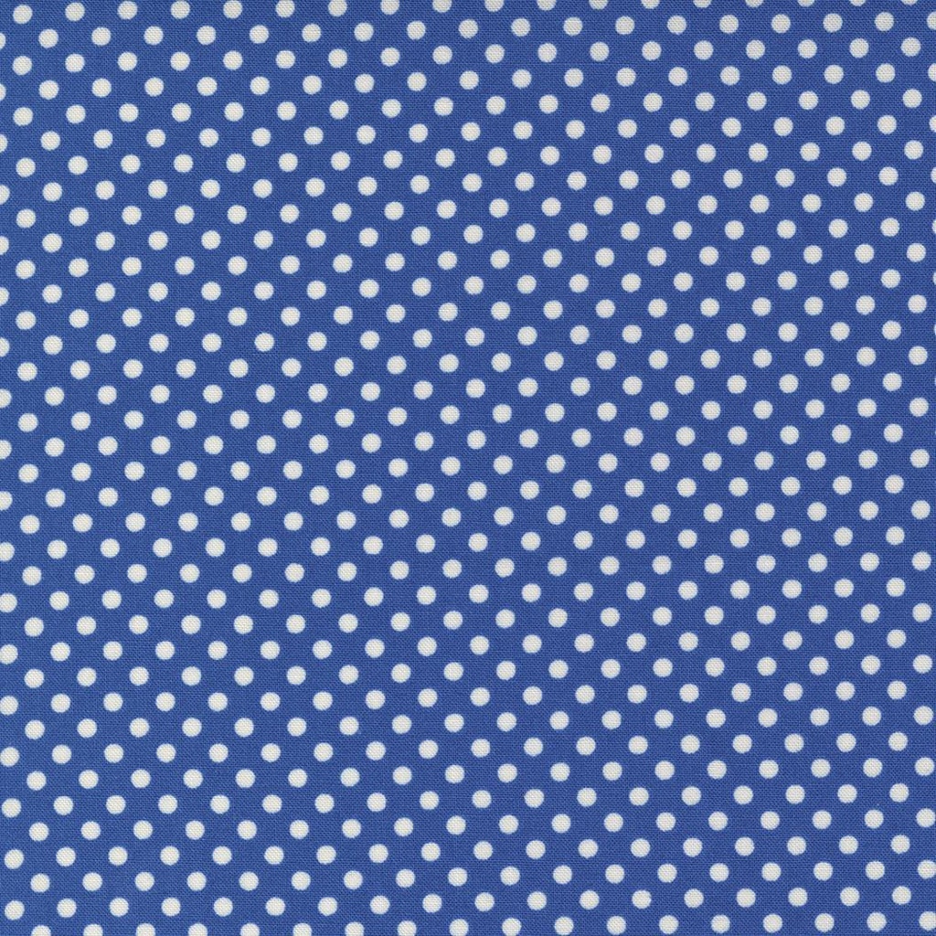 30S Playtime Dotty Dot Bluebell By Chloe'S Closet For Moda