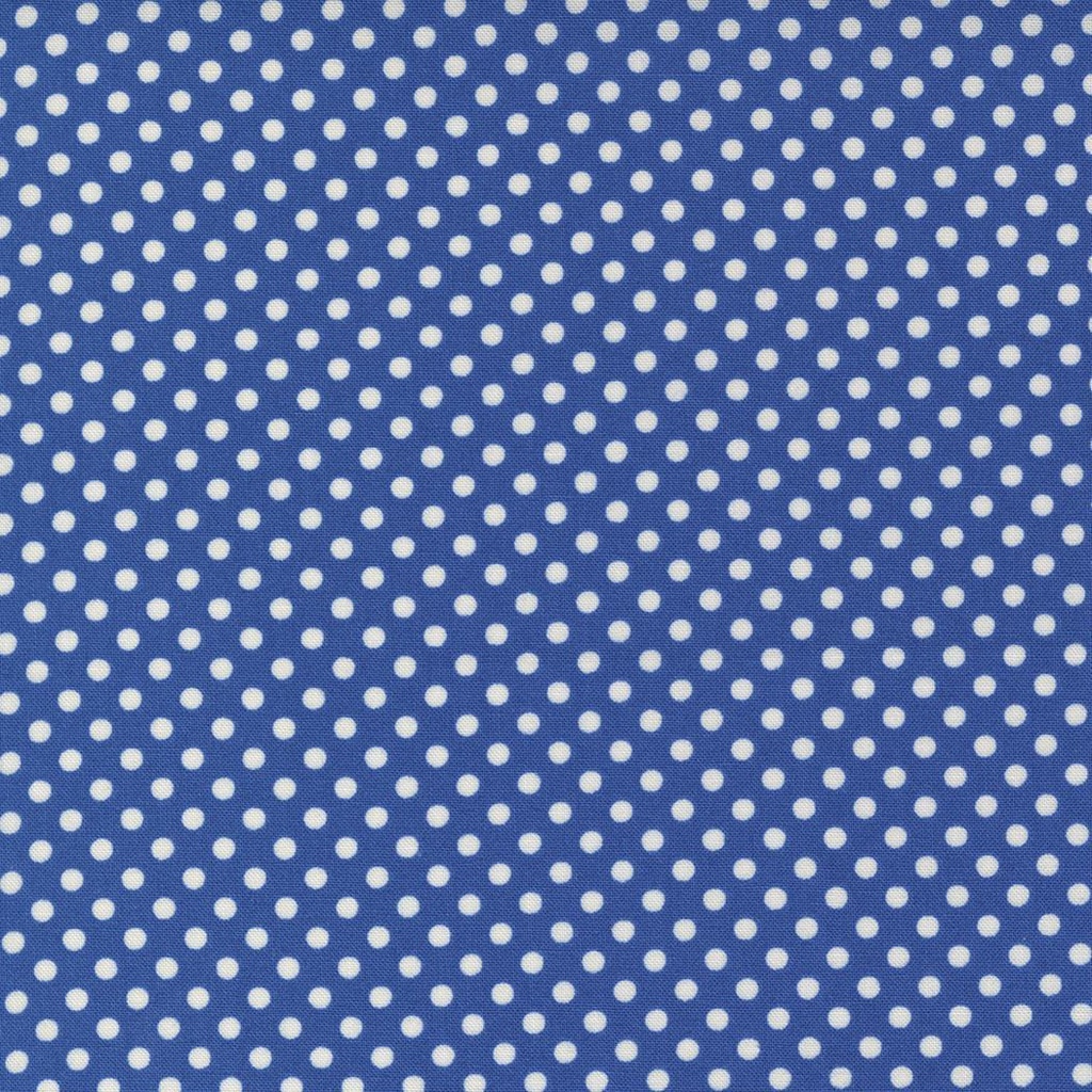 30S Playtime Dotty Dot Bluebell By Chloe'S Closet For Moda