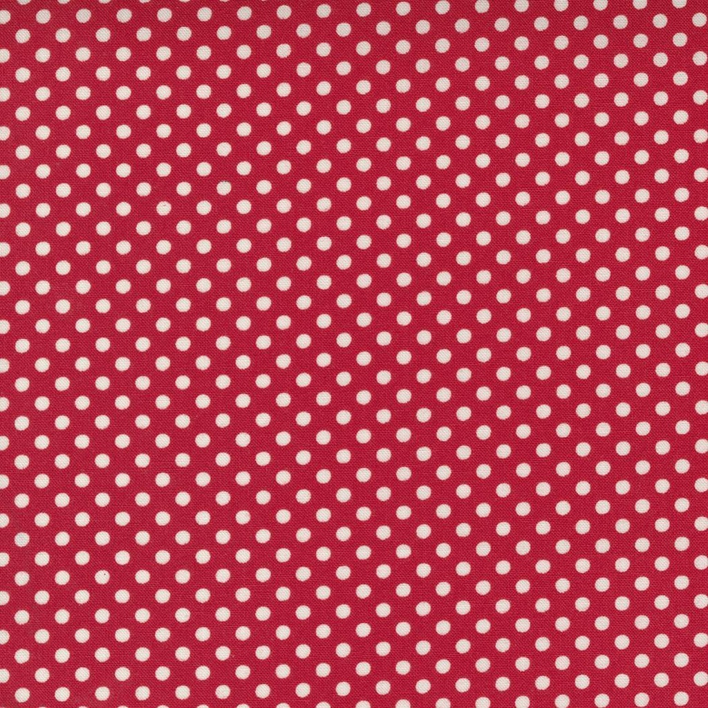 30S Playtime Dotty Dot Scarlet By Chloe'S Closet For Moda