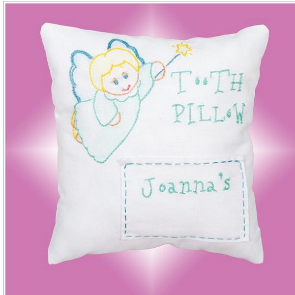 Tooth Fairy Pillow Stamped For Embroidery From Jack Dempsey