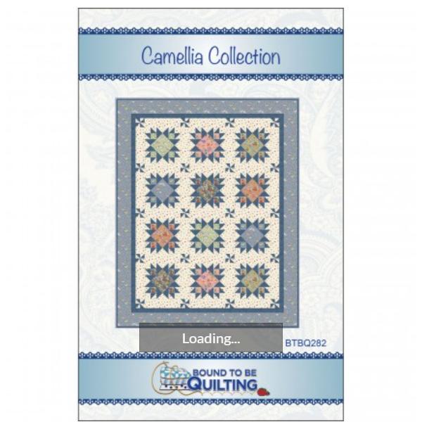 Camellia Collection Pattern From Bound To Be Quilting