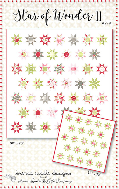 Star of Wonder Pattern from Acorn Quilt and Gift