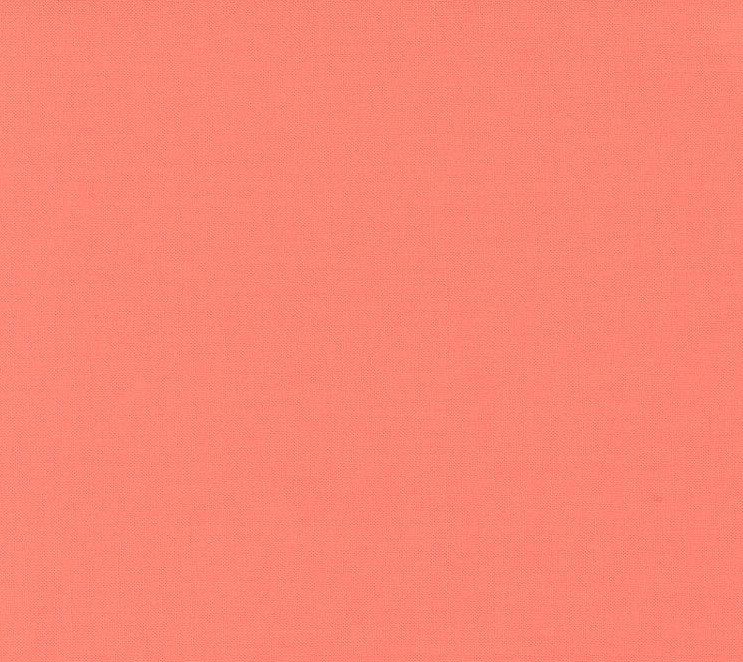 Bella Solids Basic Sold Coral from Moda Fabrics