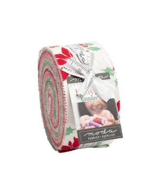 Holly Jolly Jelly Roll from Moda