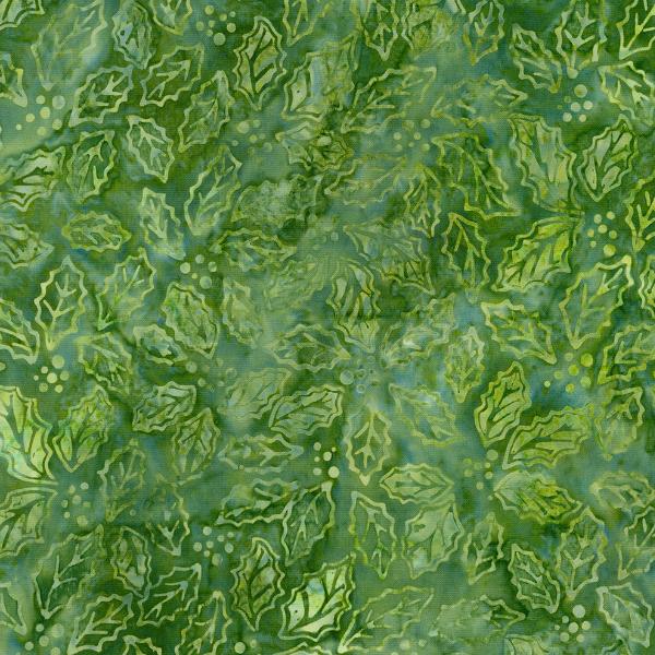 Wintergreen Holly Artisan Batiks By Lunn Studios For Robert Kaufman