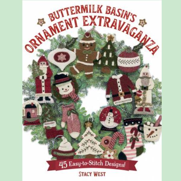 Buttermilk Basin Ornament Extravaganza by Stacy West from Martingale