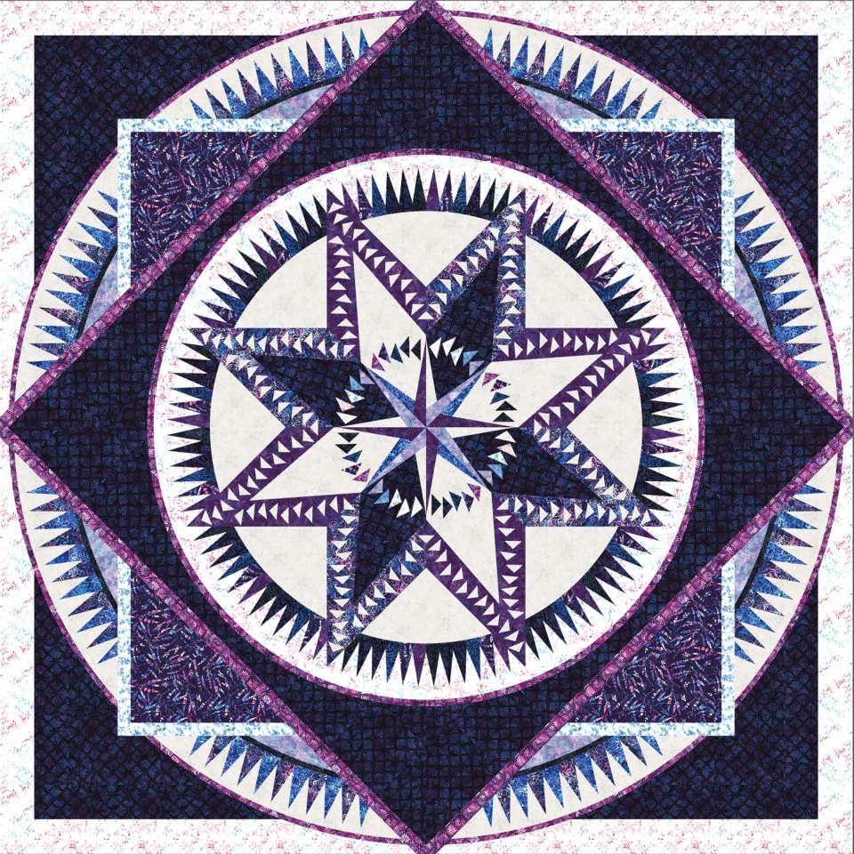 Masquerade Quilt Kit A Judy Niemeyer Quilt With Hoffman Fabrics