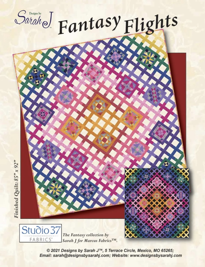 Fantasy Flights Pattern by Sarah J