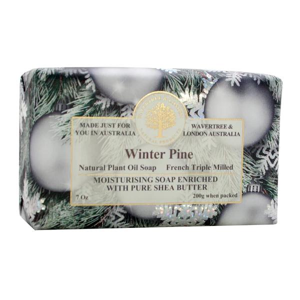 Winter Pine 7Oz Soap Bar By Wavertree & London