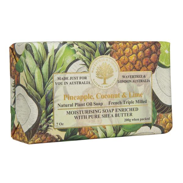 Pineapple Coconut Lime Soap 7Oz Soap Bar By Wavertree & London