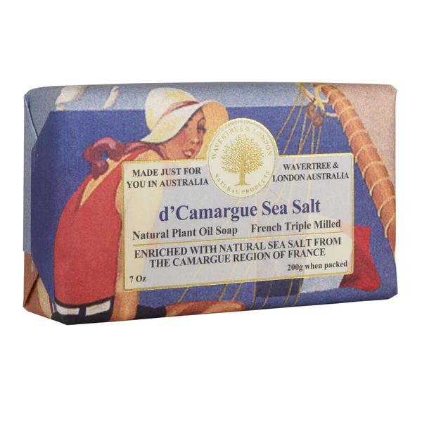 French Sea Salt 7oz Bar Soap by Wavertree & London