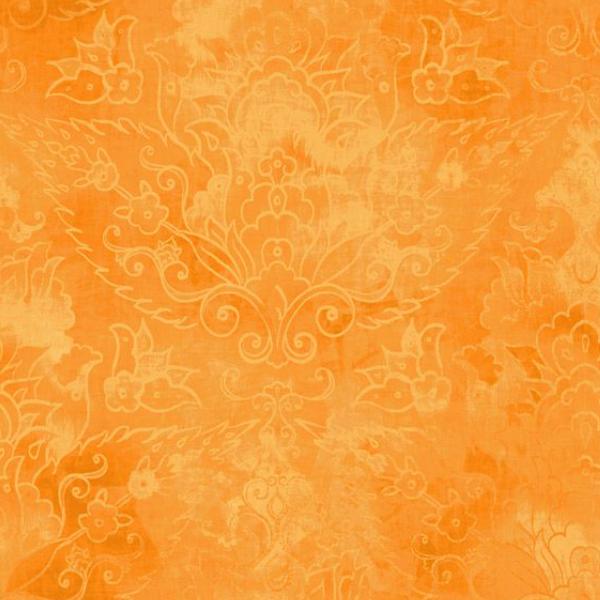 Fantasy Lt Orange by Sarah J Maxwell for Marcus Fabrics