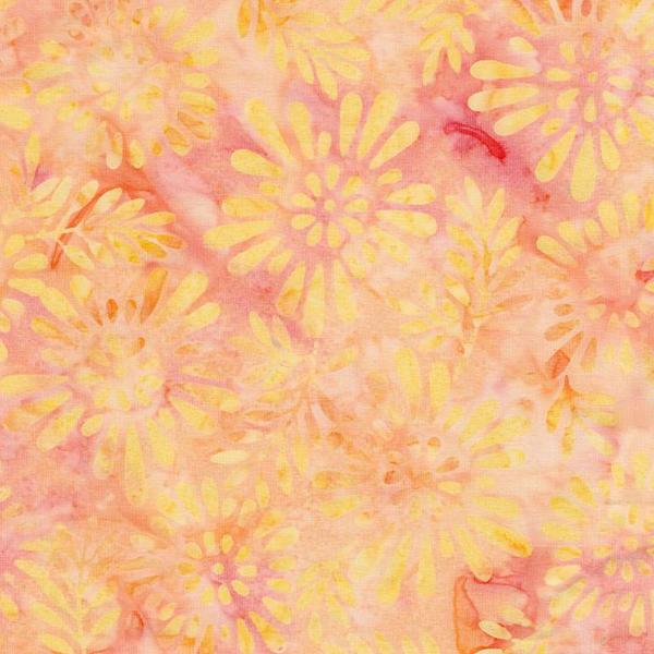 Tonga Batik Chiffon Jewel Blossom From Timeless Treasures