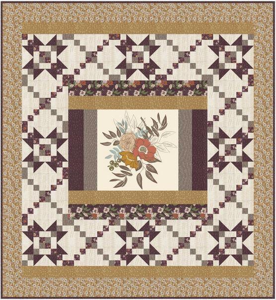 Indian Summer Quilt 2 Featuring Slow Stroll From Moda