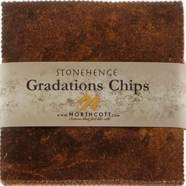 Stonehenge Gradations Chips: Iron Ore By Linda Ludovico For Northcott 